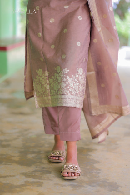 Chanderi Salwar Suit