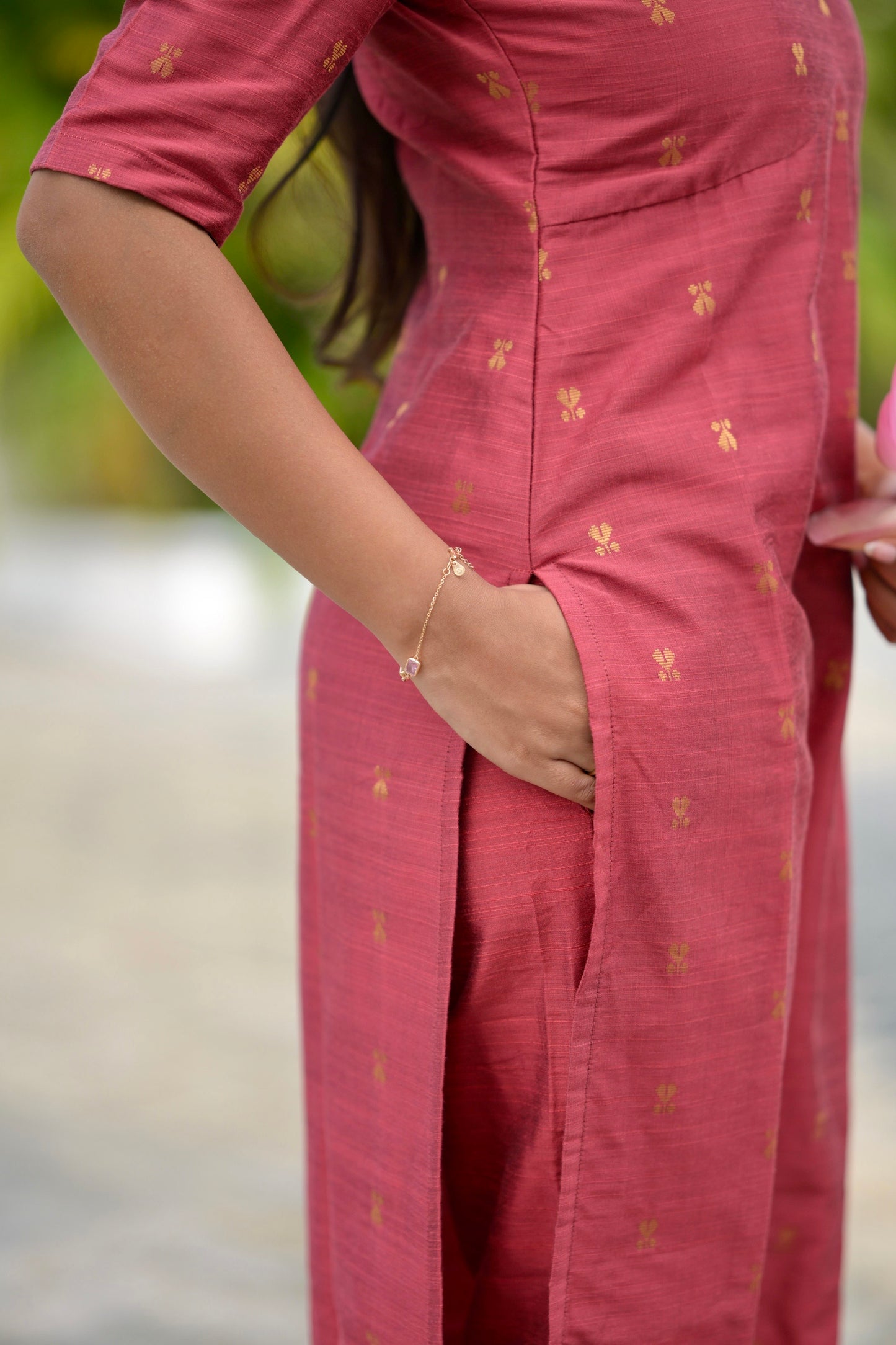 Raw Silk Kurta Set