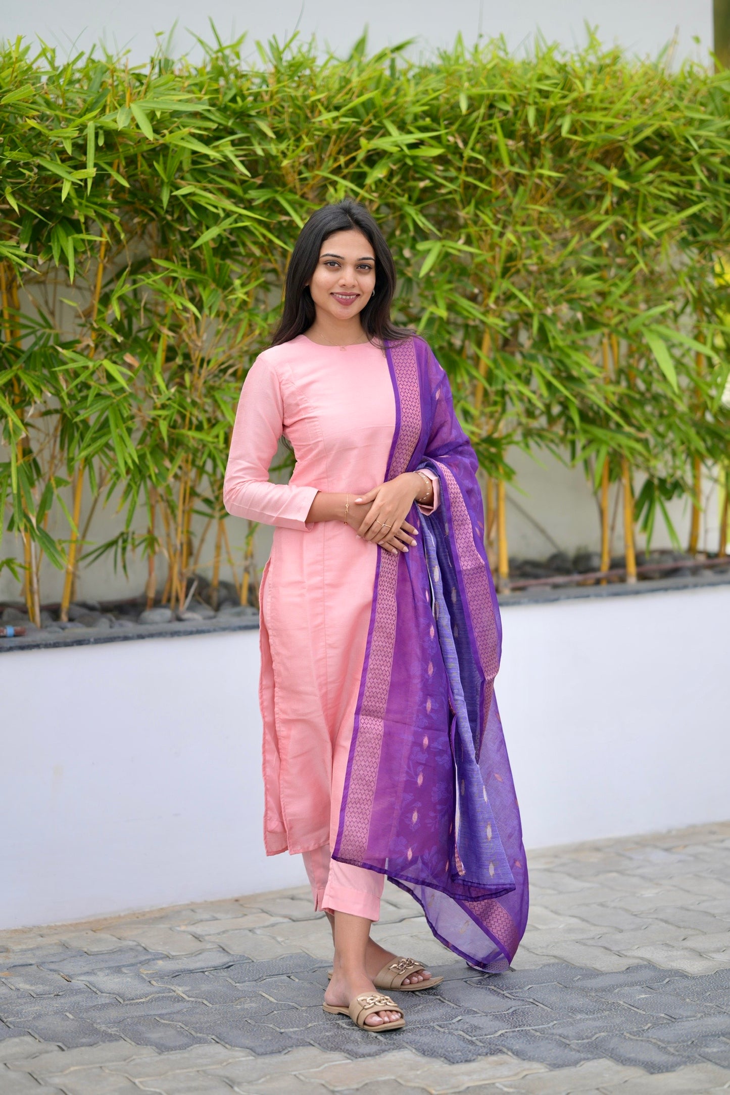 Runway Silk Suit