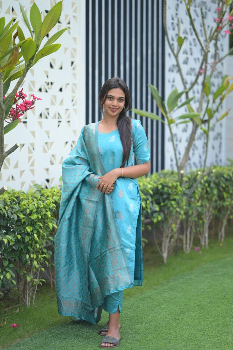 Grand Soft Silk Suit Set