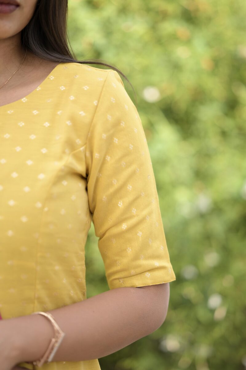 Yellow Aline suit set - Image 3