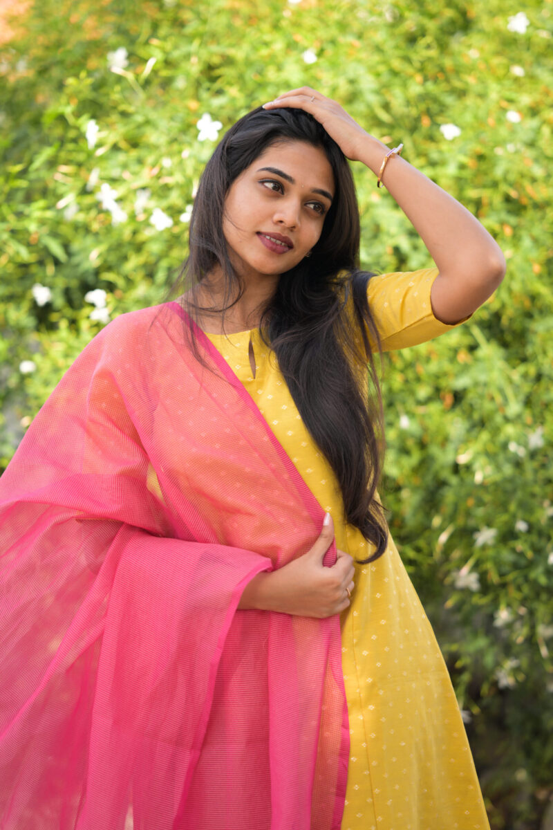 Yellow Aline suit set - Image 5