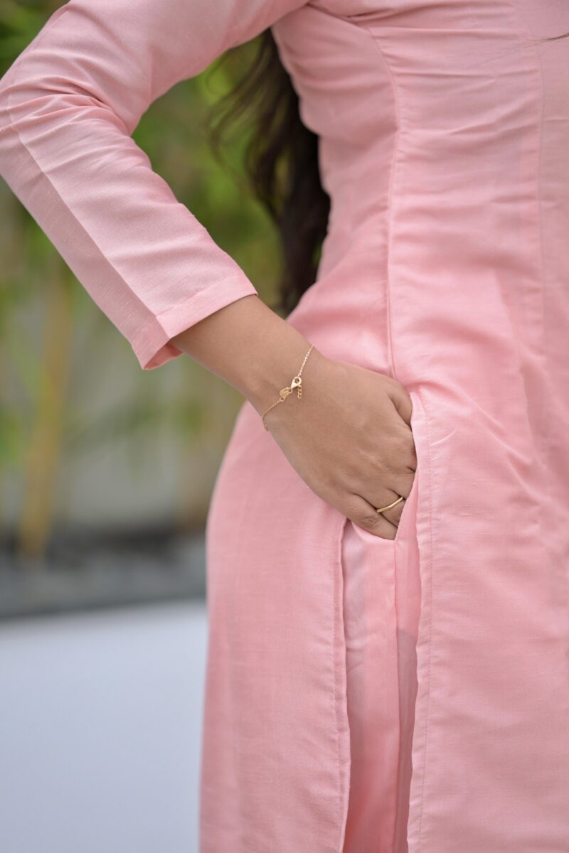 Runway Silk Kurta Set - Image 4